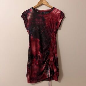 Silence + Noise Tie-Dye Mini Dress
